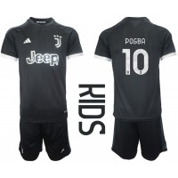 Juventus Paul Pogba #10 Fußballbekleidung 3rd trikot Kinder 2023-24 Kurzarm (+ kurze hosen)